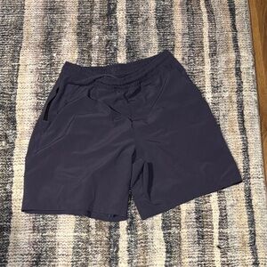lululemon athletica Men's Dark Blue Athletic Shorts